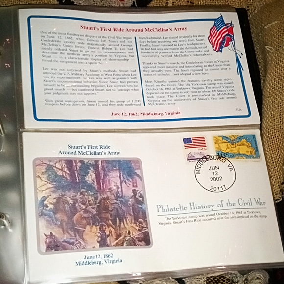 Civil War 1st Day Covers Set. - Picture 4 of 6